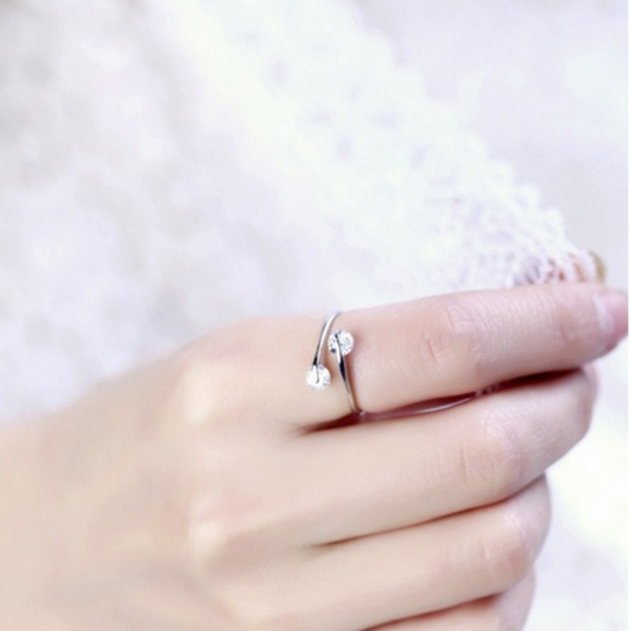 🍒 Last AUSSIE Twin Stone Ring 💍 - Picture 2 of 6